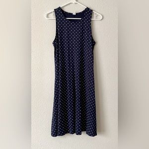 Old Navy Sleeveless Polka Dot Swing Dress